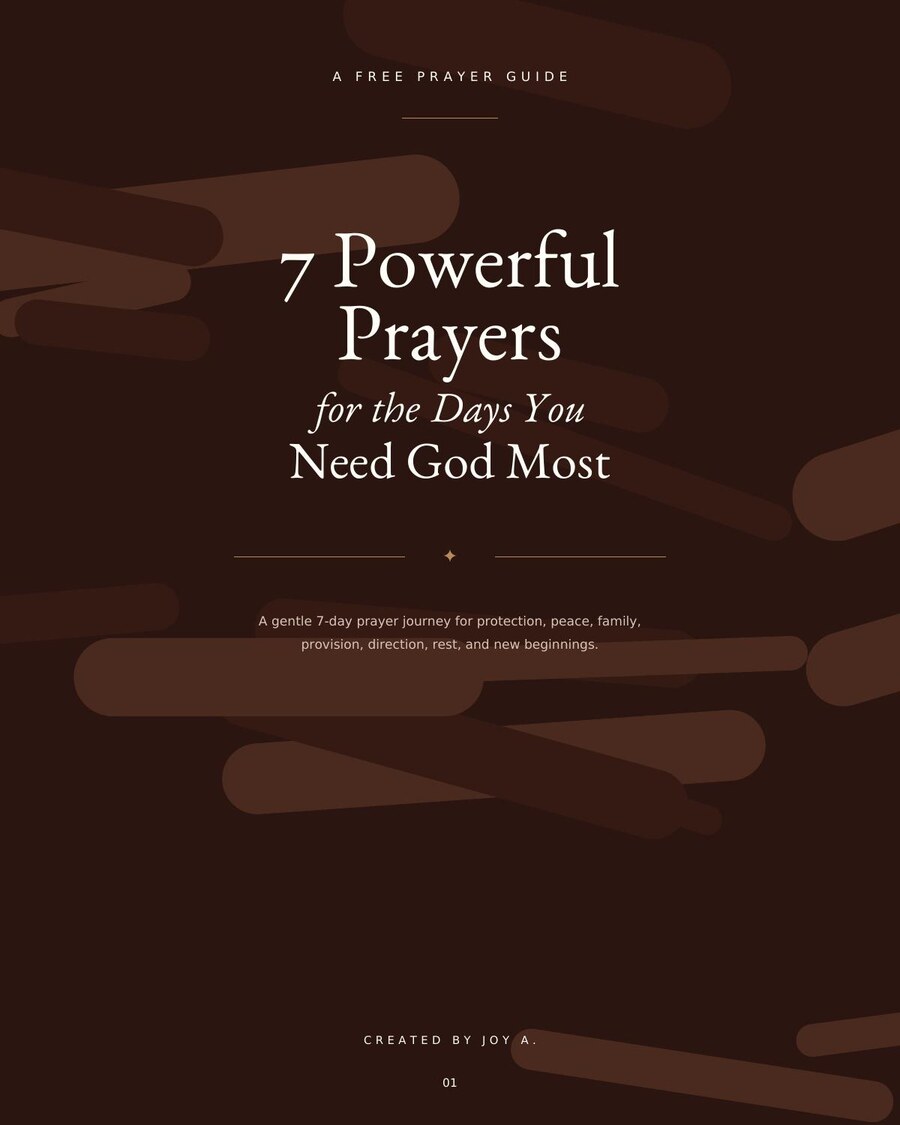 7 Powerful Prayers