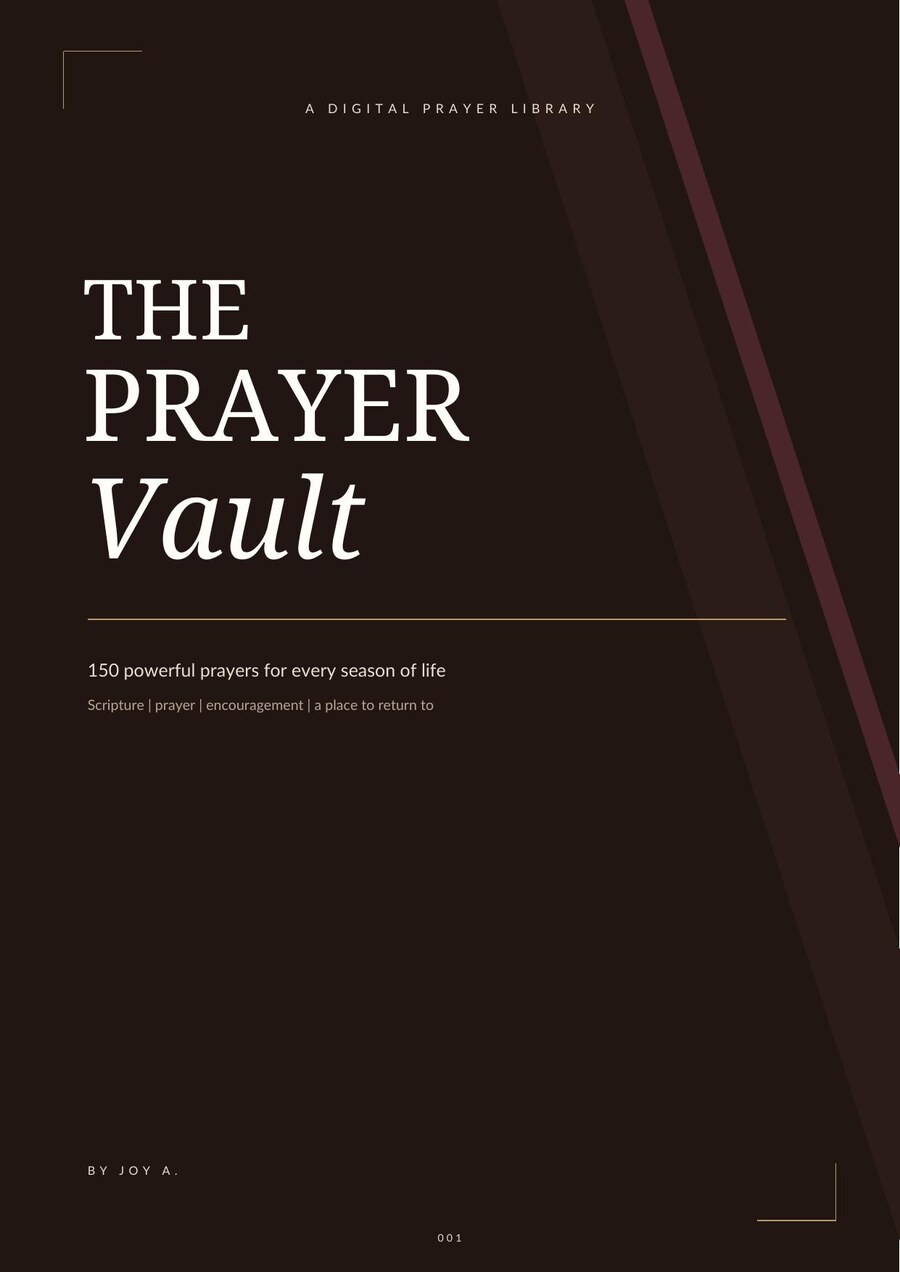 The Prayer Vault — cover